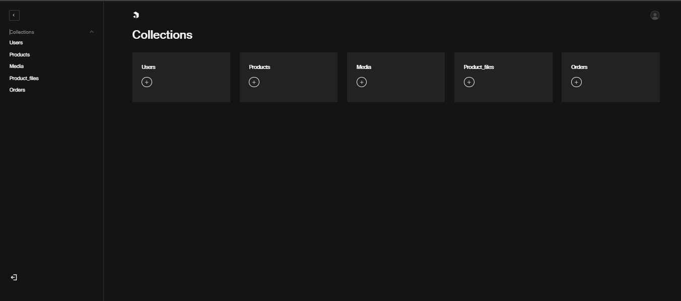 Seller administration view in DigitalHippo